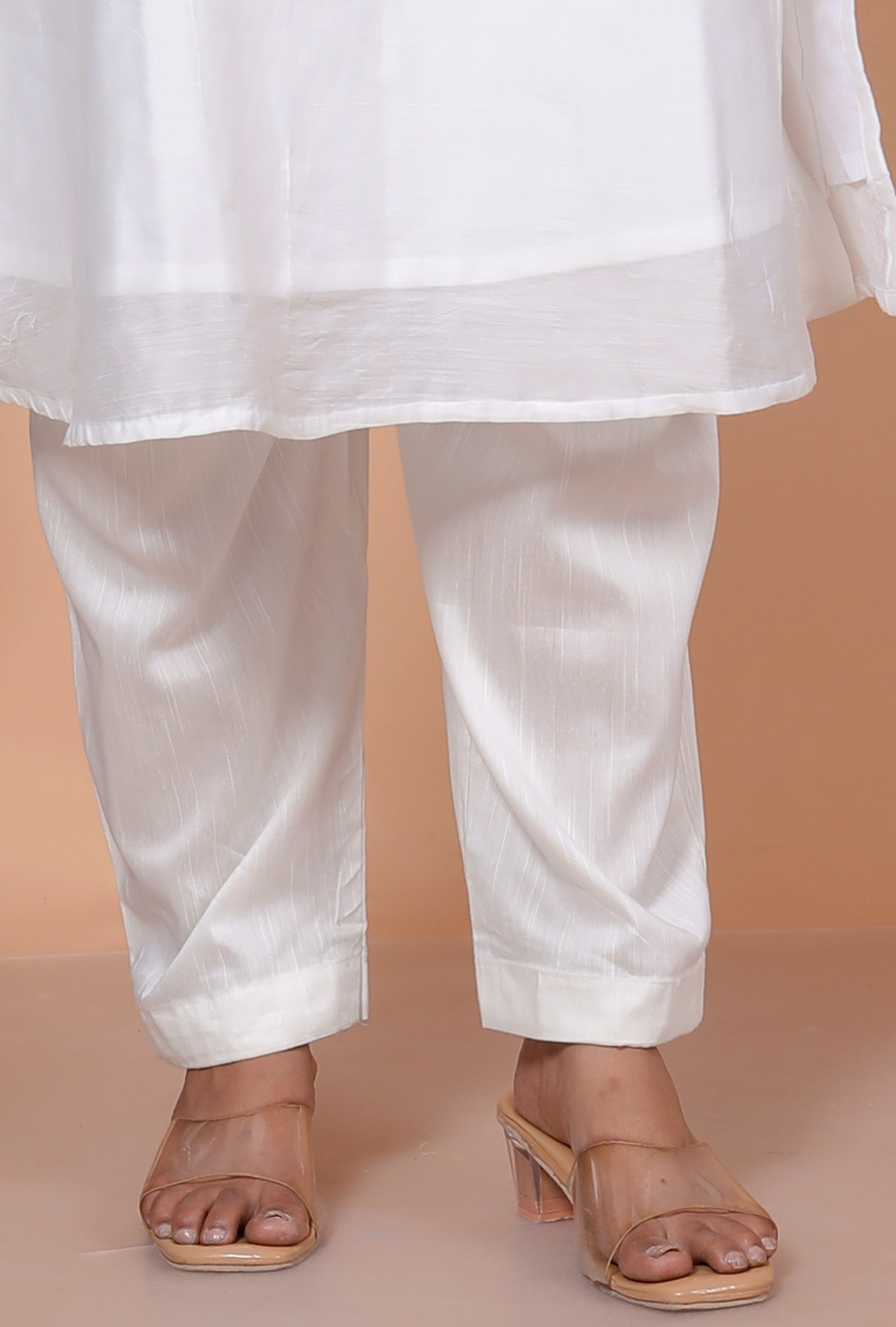 White Cutdana Set