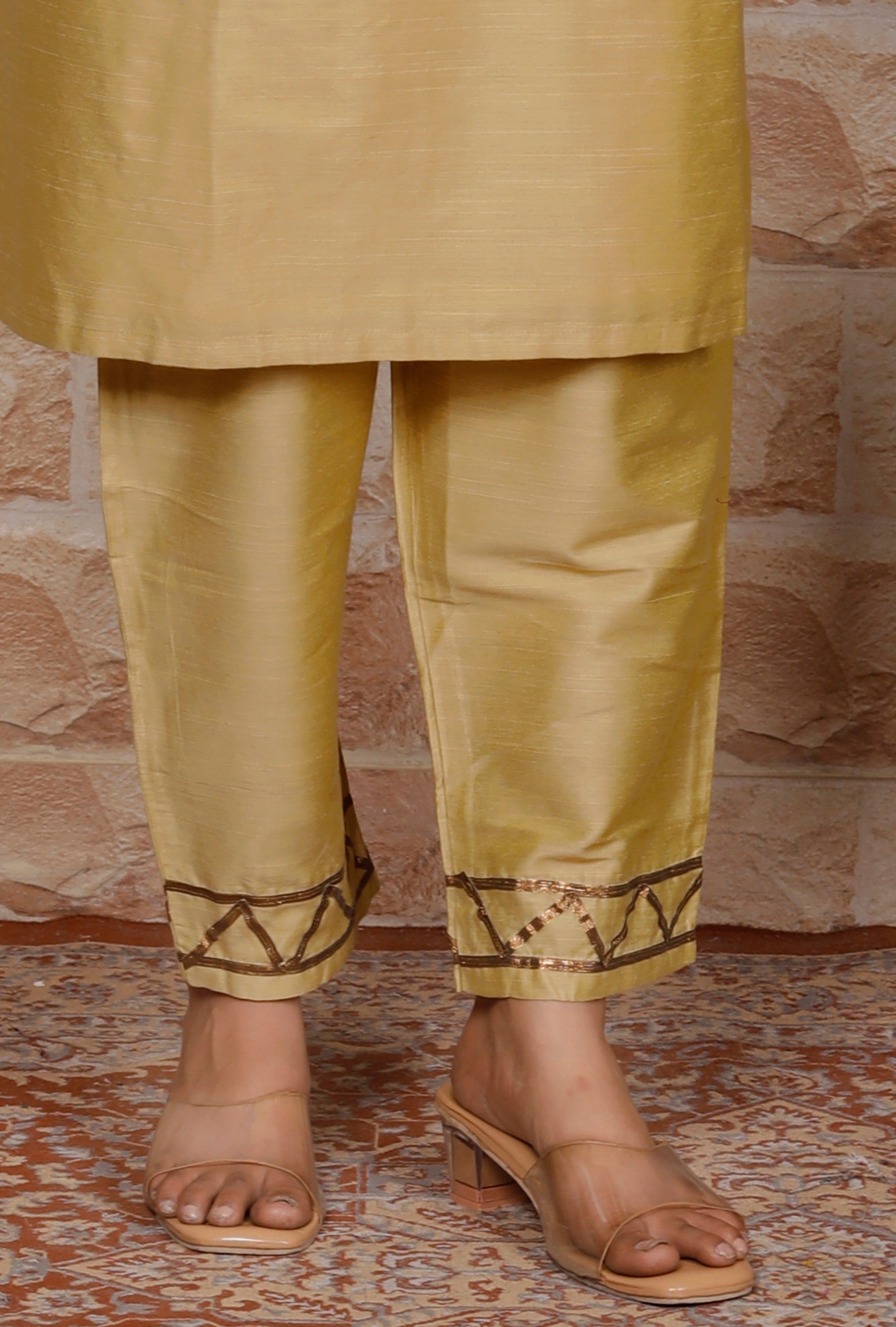 Gold Antique Suit